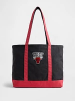 NBA Chicago Bulls Logo Tote Bag
