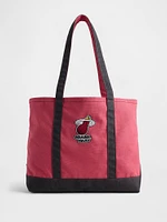 NBA Miami Heat Logo Tote Bag