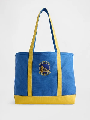 NBA Golden State Warriors Logo Tote Bag