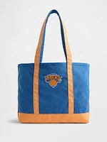 NBA New York Knicks Logo Tote Bag