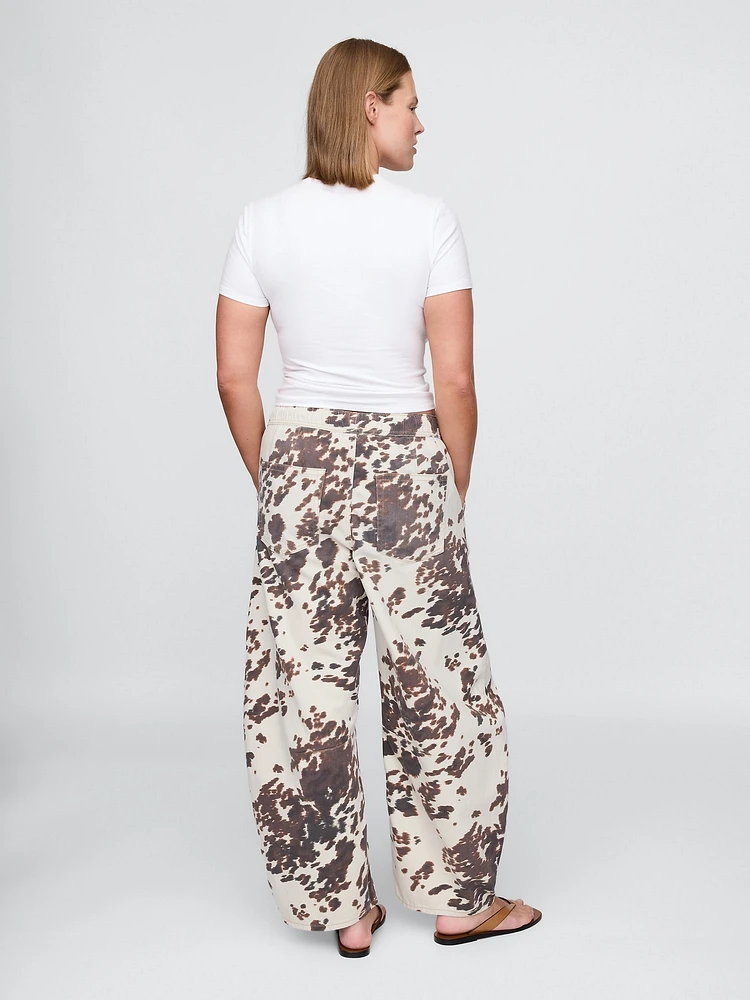 Mid Rise UltraSoft Easy Horseshoe Jeans