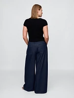 Curvy Mid Rise UltraSoft Baggy Jeans
