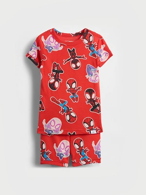 Baby & Toddler Marvel Organic Brushed Cotton PJ Set