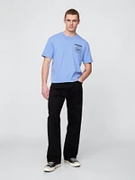 Heavyweight Cropped Nirvana Graphic T-Shirt
