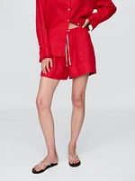 100% Linen Easy Shorts