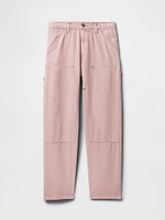 UltraSoft Double-Knee Carpenter Baggy Jeans