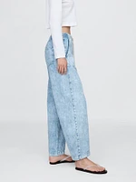 High Rise Easy Barrel Jeans