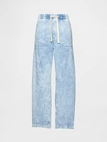 High Rise Easy Barrel Jeans