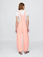 UltraSoft Denim Horseshoe Overalls