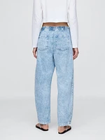 High Rise Easy Barrel Jeans