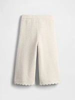 Baby & Toddler Crochet Wide-Leg Pants