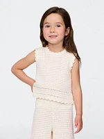 Baby & Toddler Scalloped Crochet Top