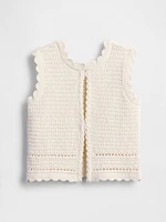 Baby & Toddler Scalloped Crochet Top