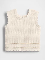Baby & Toddler Scalloped Crochet Top