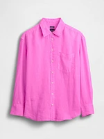 100% Linen Oversized Shirt