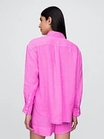 100% Linen Oversized Shirt