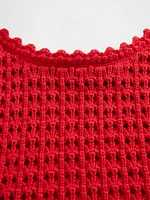 100% Cotton Crochet Tank Top