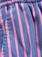 Organic Cotton Poplin Easy Wide-Leg Pants