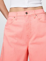 High Rise Horseshoe Jeans