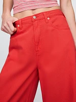 High Rise Horseshoe Jeans