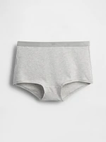 Organic Stretch Cotton High Rise Shorty