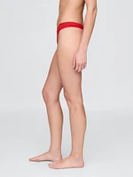 Organic Stretch Cotton Thong
