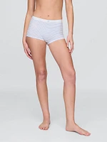 Organic Stretch Cotton High Rise Shorty