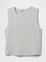 CloseKnit Jersey Cropped Shell Tank Top