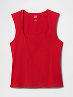 CloseKnit Jersey Square-Neck Top