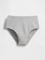 Organic Stretch Cotton High Rise Bikini