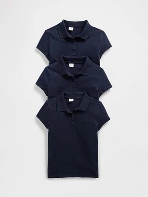 Kids Uniform Polo Shirt (3-Pack