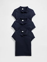Kids Uniform Polo Shirt (3-Pack