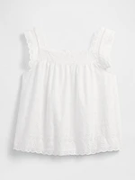 Gap × DÔEN Eyelet Top