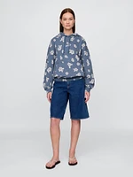 Lilo & Stitch Adult Heavyweight French Terry Graphic Hoodie