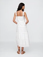 Gap × DÔEN Eyelet Midi Dress
