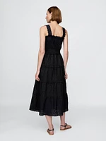 Gap × DÔEN Eyelet Midi Dress