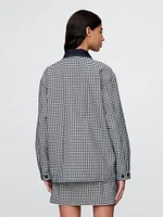 Gap × DÔEN Gingham Denim Jacket