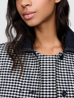 Gap × DÔEN Gingham Denim Jacket