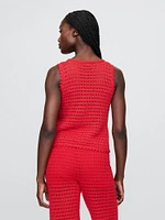 100% Cotton Crochet Tank Top