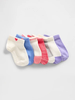 Baby & Toddler No Show Socks (-Pack