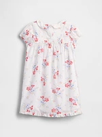 Gap × DÔEN Baby & Toddler Pintuck Floral Dress