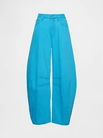 High Rise Horseshoe Jeans