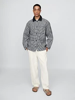 Gap × DÔEN Gingham Denim Jacket