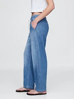 High Rise Barrel Jeans