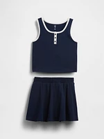 Kids Tank & Skort Outfit Set