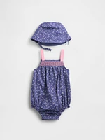 Baby Eyelet Bubble Outfit Set