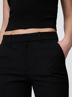 Mid Rise BiStretch Slim Ankle Pants