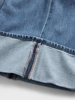Mid Rise Cargo Baggy Jeans