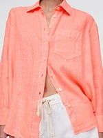 100% Linen Oversized Shirt