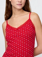 Pointelle PJ Tank Top